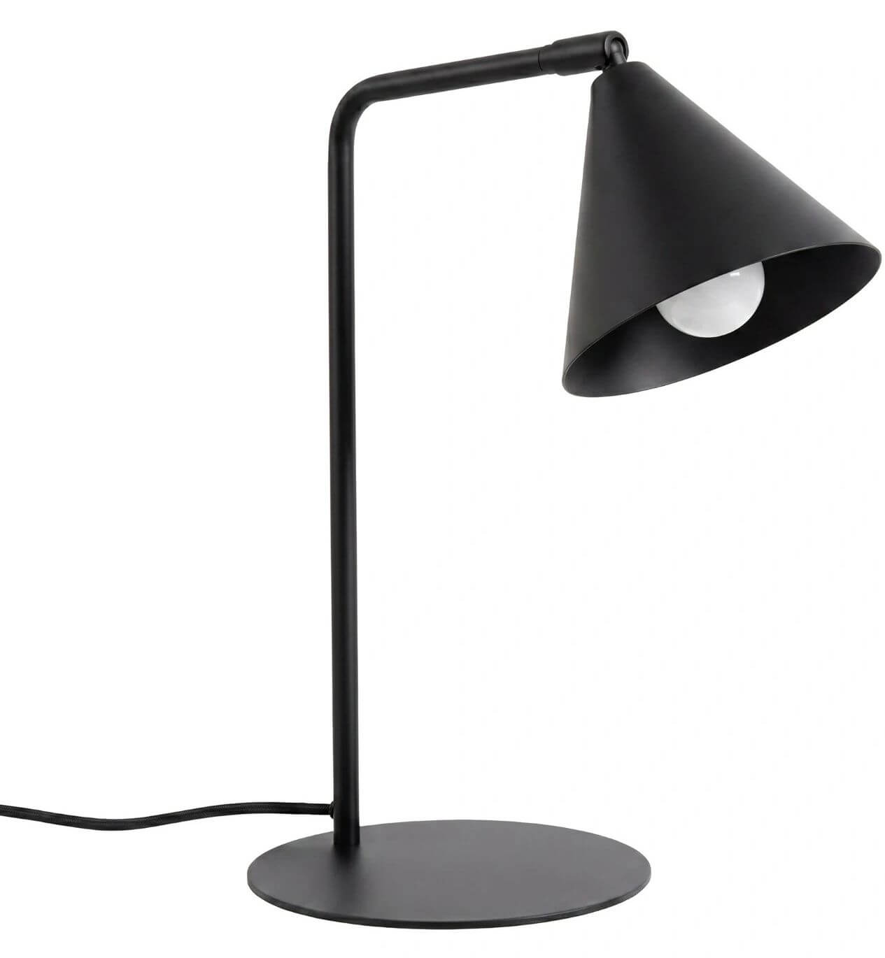 Sollux Lighting Nox stolová lampa 1x10 W čierna SL.2567