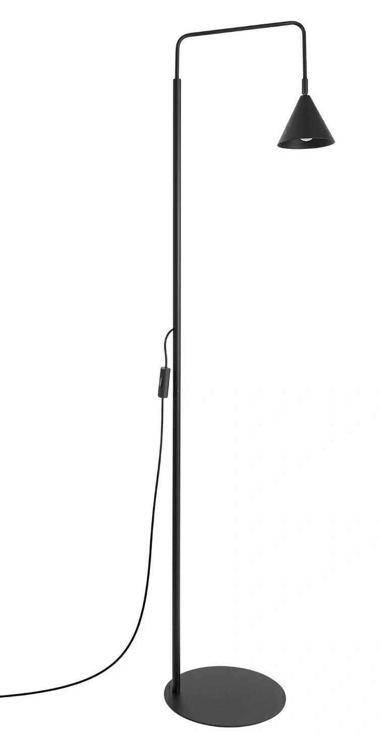 Sollux Lighting Nox stojaca lampa 1x10 W čierna SL.2582