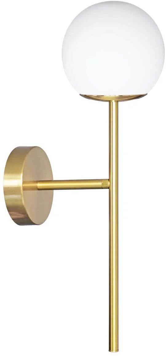 Goldlux Bianca nástenná lampa 1x12 W biela-zlatá 341655