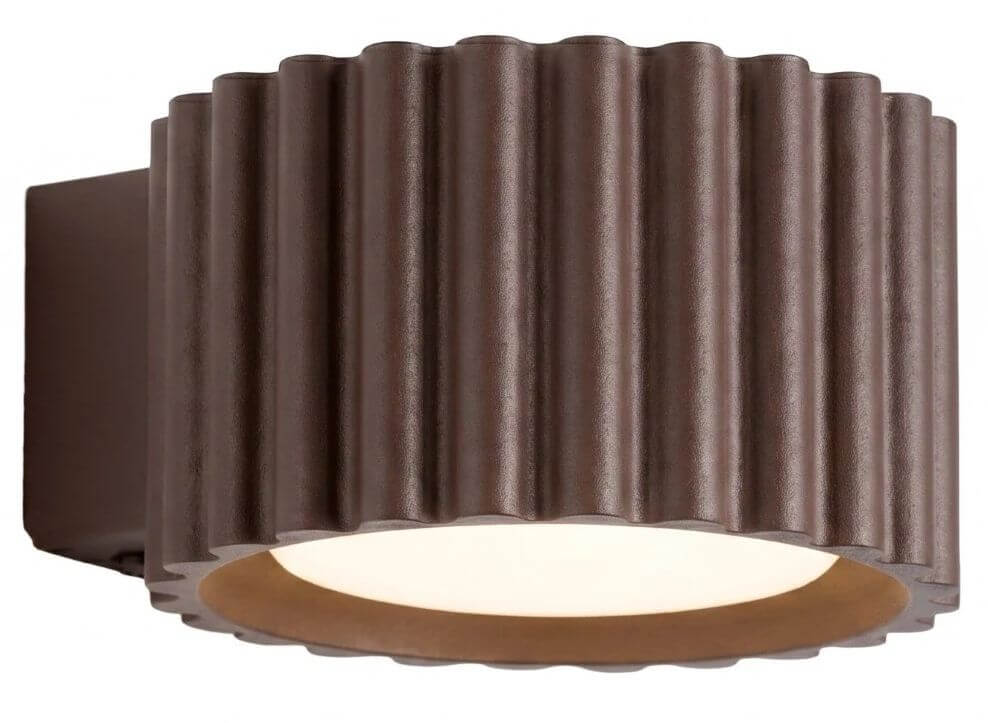 Sollux Lighting Aura nástenná lampa 1x8 W hnedá SL.2626
