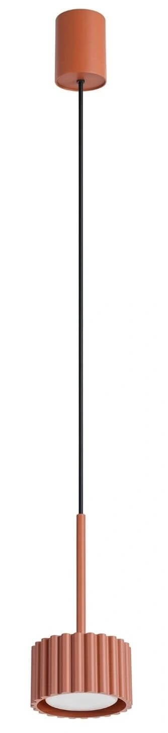 Sollux Lighting Aura závesné svietidlo 1x10 W červená SL.2680