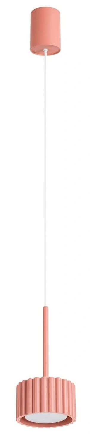 Sollux Lighting Aura závesné svietidlo 1x10 W ružová SL.2685