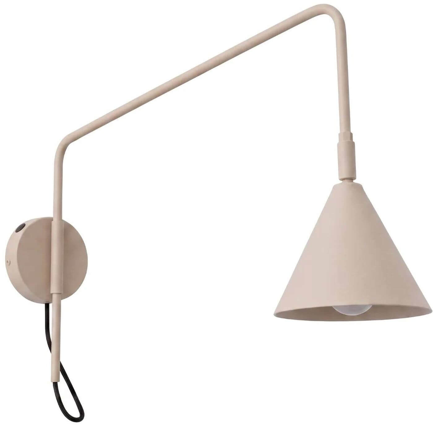 Sollux Lighting Nox nástenná lampa 1x10 W sivá SL.2497