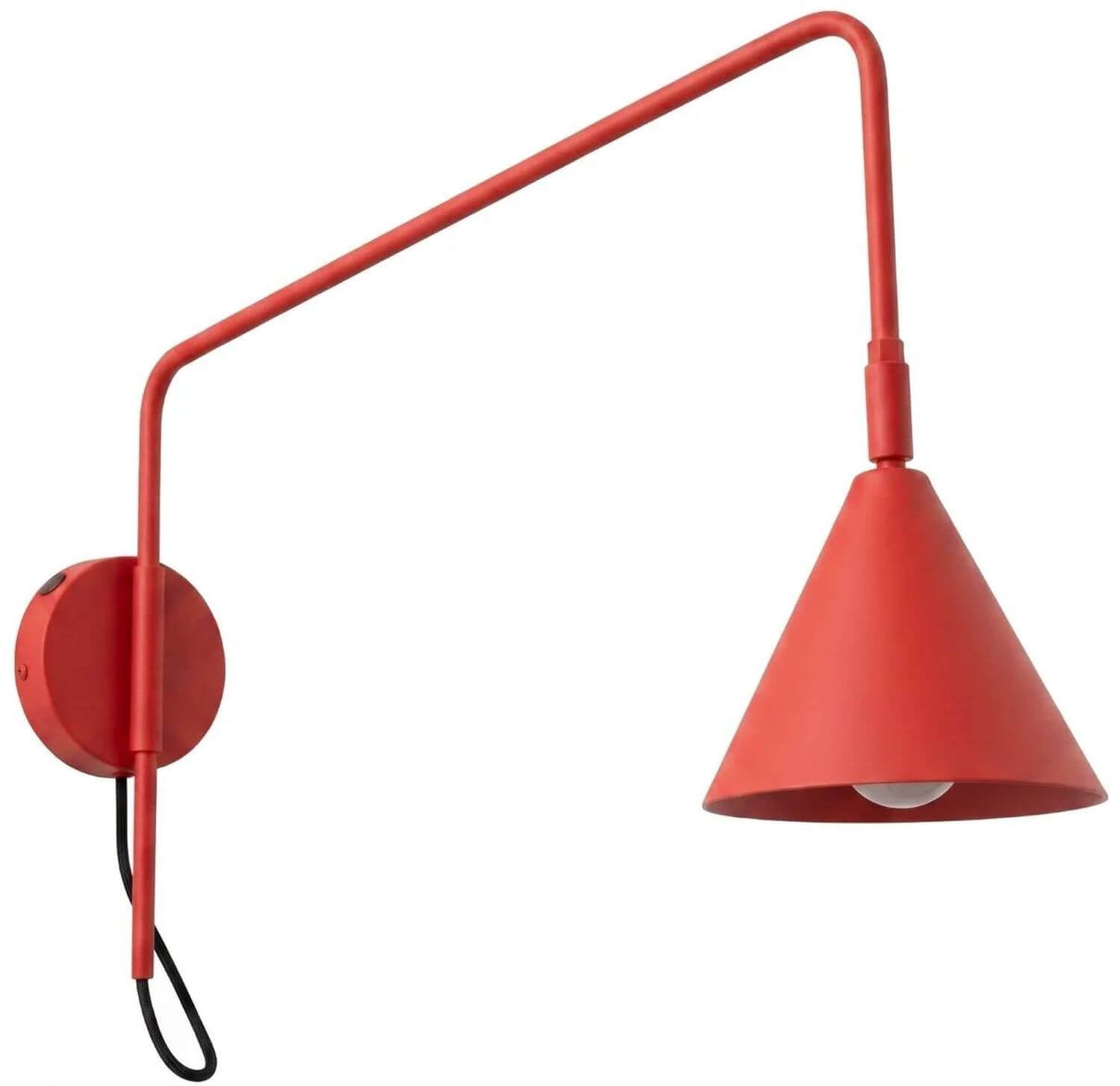Sollux Lighting Nox nástenná lampa 1x10 W červená SL.2503