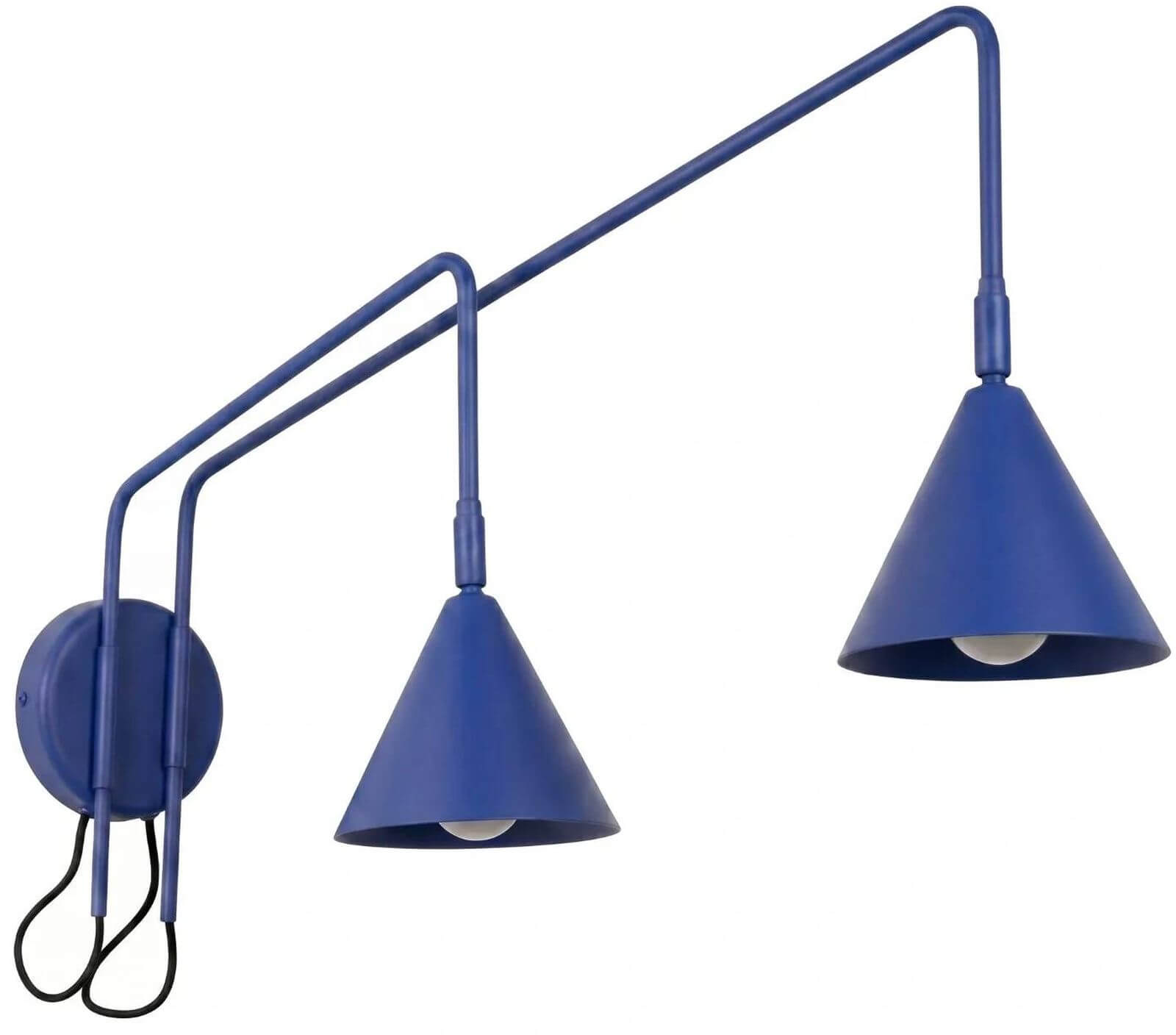 Sollux Lighting Nox nástenná lampa 2x10 W modrá SL.2514