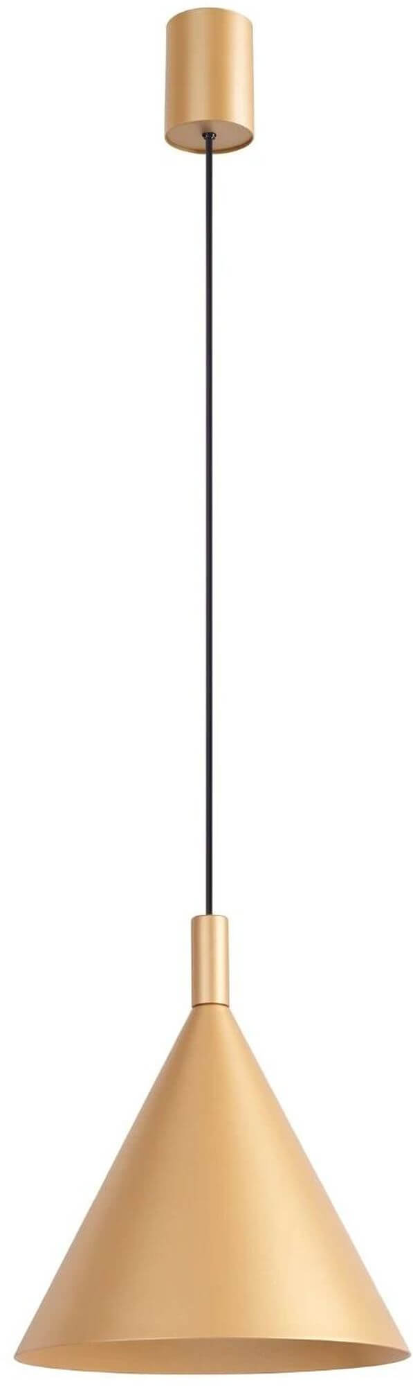 Sollux Lighting Nox závesné svietidlo 1x15 W zlatá SL.2523