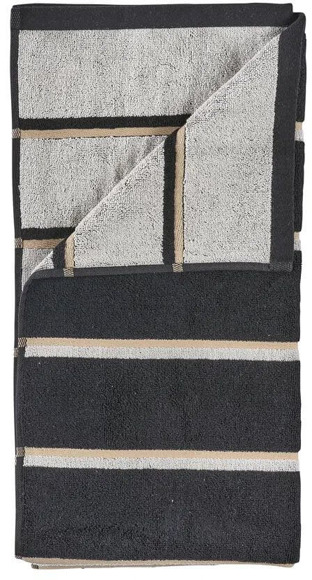 Zone Denmark Sauna uterák 140x70 cm bavlna čierna 37622