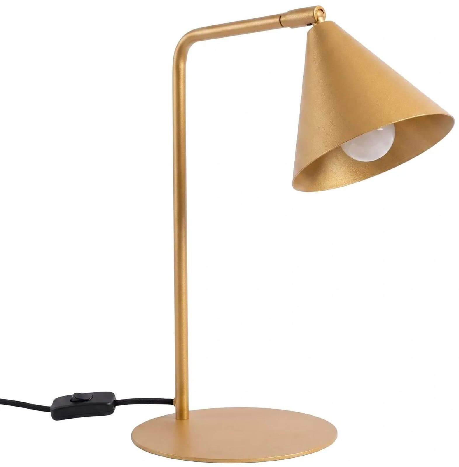Sollux Lighting Nox stolová lampa 1x10 W zlatá SL.2568