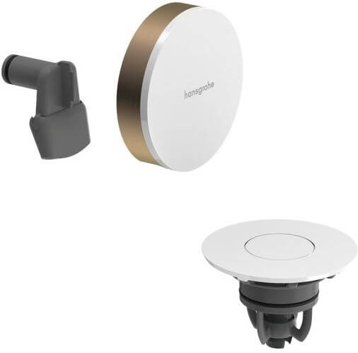 Hansgrohe Exafill vaňový sifón biela-zlatá 58119140
