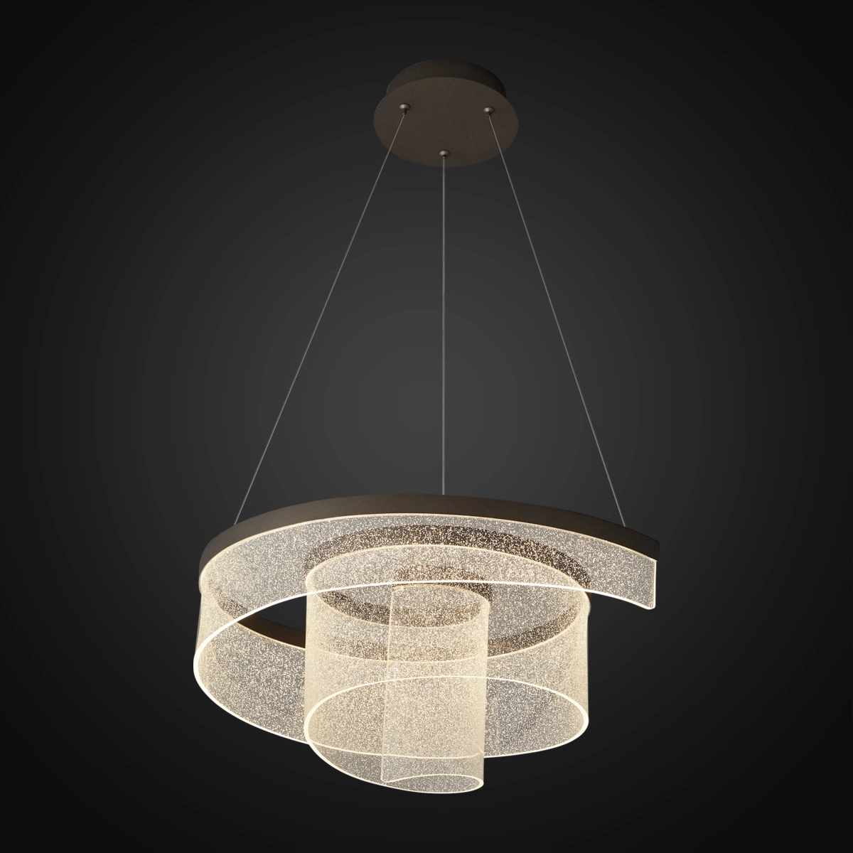Altavola Design Rose závesné svietidlo 1x62 W sivá/popolnato sivá-strieborná LA124/P_80_coffe_remote