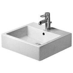 Duravit Vero umývadlo 50x47 cm obdĺžnik umývadlo na nábytok biela 0454500000