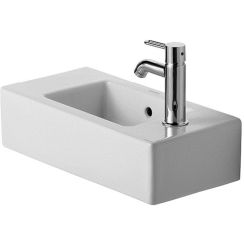 Duravit Vero umývadlo 50x25 cm obdĺžnik umývadlo na nábytok biela 0703500000