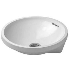 Duravit Architec umývadlo 40x40 cm okrúhly podpultové umývadlo biela 0463400000