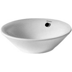 Duravit Starck 1 umývadlo 53x53 cm okrúhly pultové umývadlo biela 0408530000