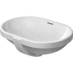 Duravit Foster umývadlo 43x28 cm oválny podpultové umývadlo biela 0336430000