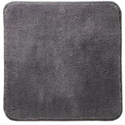 Sealskin Angora koberček do kúpeľne 60x60 cm štvorec sivá 293996814