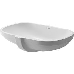 Duravit D-Code umývadlo 49.5x29 cm obdĺžnik podpultové umývadlo biela 0338490000