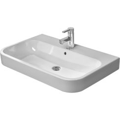 Duravit Happy D.2 umývadlo 65x50.5 cm obdĺžnik umývadlo na nábytok biela 2318650000