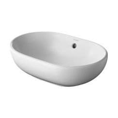 Duravit Foster umývadlo 49.5x35 cm oválny pultové umývadlo biela 03355000001