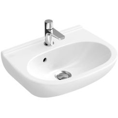 Villeroy & Boch O.Novo umývadlo 50x40 cm polkruhový klasické umývadlo biela 536051R1