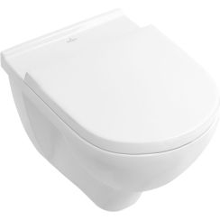 Villeroy & Boch O.Novo súprava combi-pack s doskou závesné bez splachovacieho kruhu biela 5660HRR1