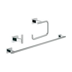 Grohe Essentials súprava príslušenstva 3v1 StarLight Chrome 40777001