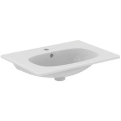 Ideal Standard Tesi umývadlo 62.5x45 cm obdĺžnik klasické umývadlo-umývadlo na nábytok-umývadlo s doskou biela T351001