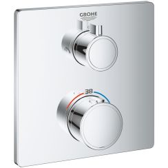 Grohe Grohtherm vaňová/sprchová batéria podomietková áno StarLight Chrome 24079000