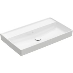 Villeroy & Boch Collaro umývadlo 80x47 cm obdĺžnik klasické umývadlo-umývadlo na nábytok biela 4A338301