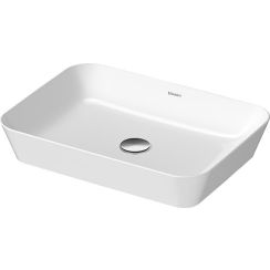 Duravit Cape Cod umývadlo 55x40 cm obdĺžnik pultové umývadlo biela 2347550000