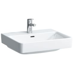 Laufen Pro S umývadlo 55x46.5 cm obdĺžnik klasické umývadlo-pultové umývadlo biela H8169624001041