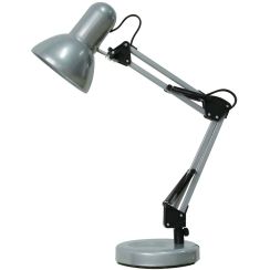 Rabalux Samson stolová lampa 1x60 W strieborná 4213