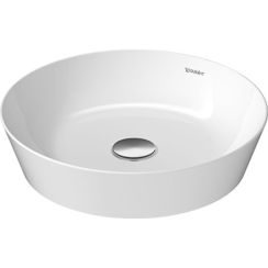 Duravit Cape Cod umývadlo 43x43 cm okrúhly pultové umývadlo biela 2328430000