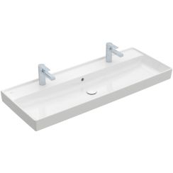 Villeroy & Boch Collaro umývadlo 120x47 cm obdĺžnik umývadlo na nábytok-dvojité biela 4A33C1R1