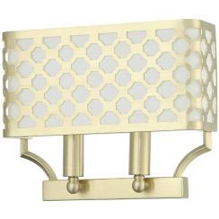 Orlicki Design Verno nástenná lampa 2x12 W biela-zlatá OR84603