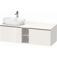 Duravit D-Neo skrinka 140x55x45.9 cm závesné pod umývadlo biela DE4950L2222