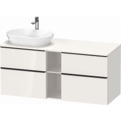 Duravit D-Neo skrinka 140x55x64.4 cm závesné pod umývadlo biela DE4970L2222