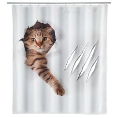Wenko Cute Cat sprchový záves 180x200 cm 23189100