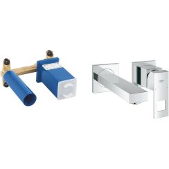 Set umývadlová batéria Grohe Eurocube 19895000, podomietkový prvok Grohe 23200002