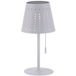 Leuchten Direkt Mandy stolová lampa 1x2 W biela 19650-16