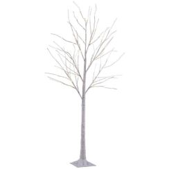 Leuchten Direkt Birch vonkajšia stojaca lampa viac ako 6x0.03 W biela 86141-16