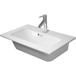 Duravit ME by Starck umývadlo 63x40 cm obdĺžnik umývadlo na nábytok biela 2342630060