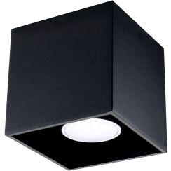 Sollux Lighting Quad stropné svietidlo 1x40 W čierna SL.0022