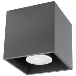 Sollux Lighting Quad stropné svietidlo 1x40 W antracitová SL.0567