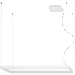 Thoro Lighting Tuula závesné svietidlo 1x50 W biela TH.165