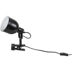 Rabalux Flint stolová lampa 1x25 W čierna 3092