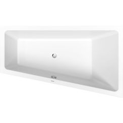 Duravit No. 1 rohová vaňa 170x100 cm pravostranné biela 700509000000000