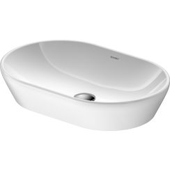 Duravit D-Neo umývadlo 60x40 cm oválny pultové umývadlo biela 23726000701