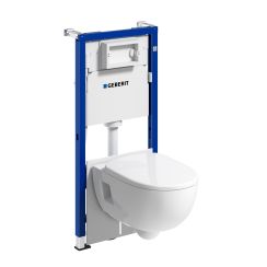 Geberit Duofix wc súprava rám + misa + sedadlo 118.343.00.2