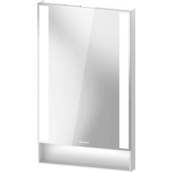 Duravit Qatego zrkadlo 45x75 cm odĺžnikový s osvetlením biela QA7080018180000